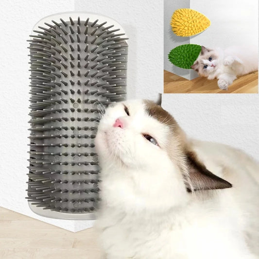 Cat Scratcher Massager for Cats Scratching Pets Brush Remove Hair Comb Grooming Table Dogs Kitten Care Royal Canin Accessories - MyBestMate