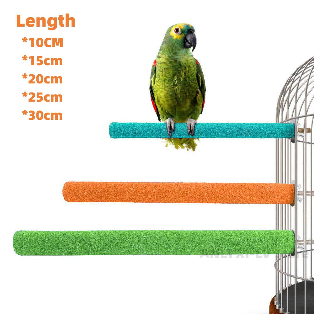 Bird Claw Beak Grinding Bar Standing Stick Parrot Station Pole Bird Supplies Parrot Grinding Stand Claws Cage Accessories - MyBestMate