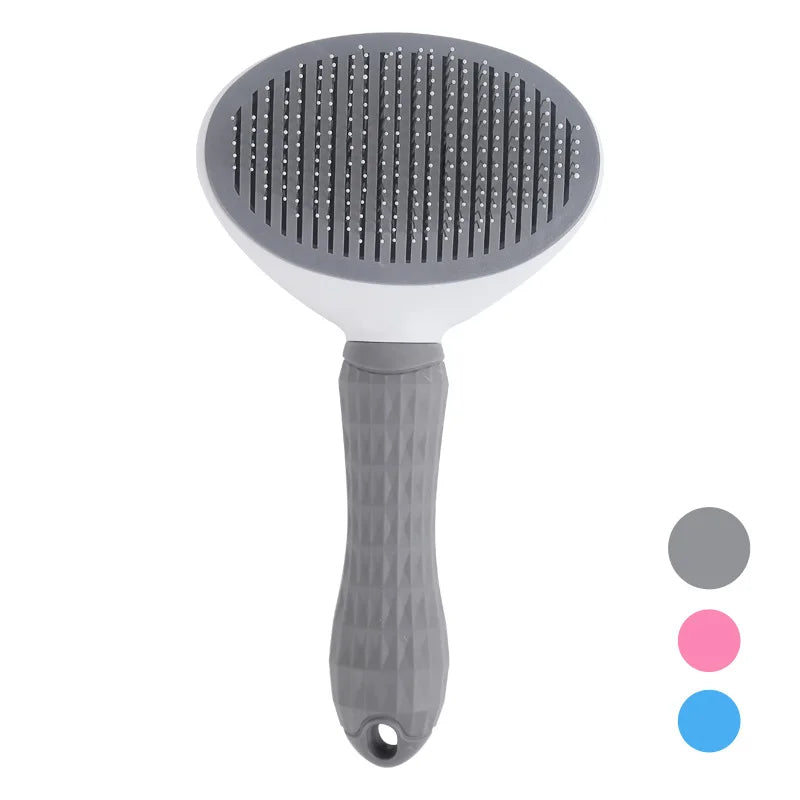 Self-cleaning Pet Hair Remove Comb Cat Slicker Brush Pet Hair Removal Comb For Cats Grooming Brushes Dog Combs Cat Accessories - MyBestMate