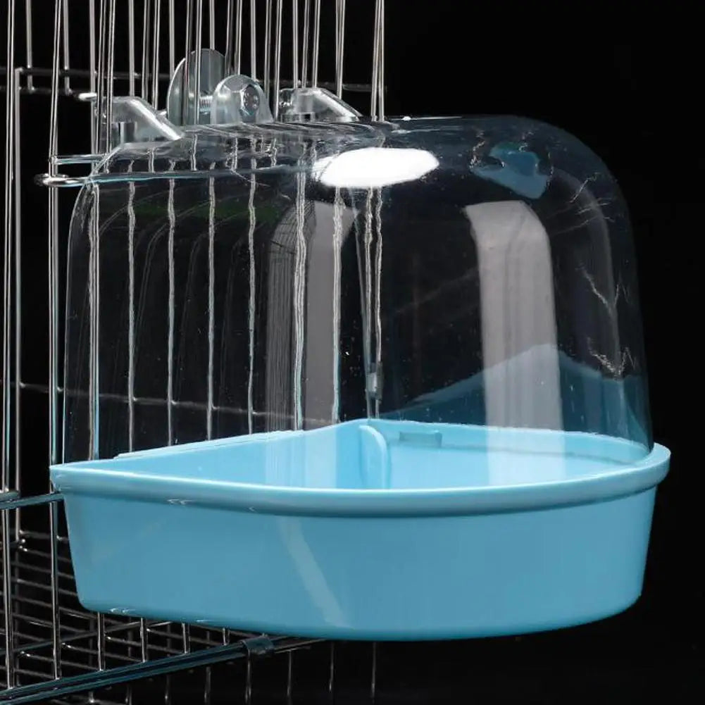 Hanging Bird Bath Is Waterproof Wear-resistant And Easy To Clean Cage-style External Bath For Birds Such As Parrots And Myn - MyBestMate