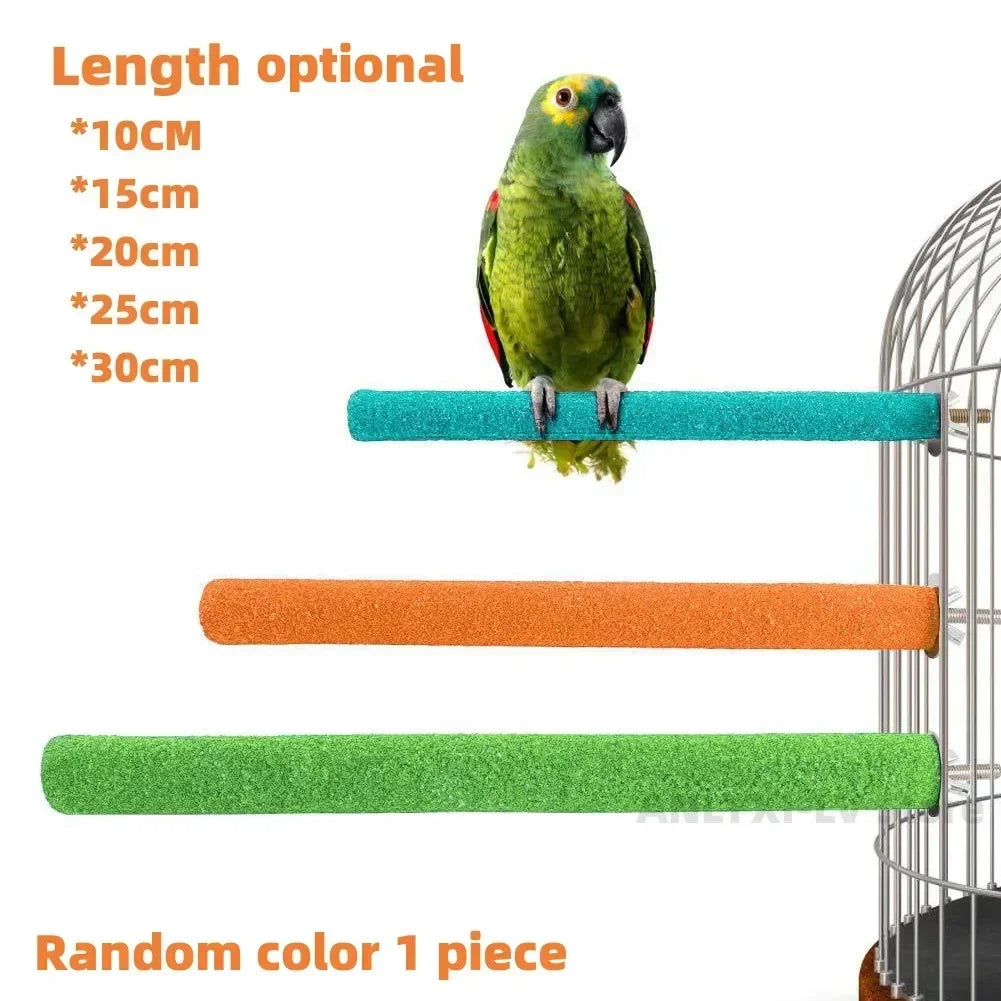 Bird Claw Beak Grinding Bar Standing Stick Parrot Station Pole Bird Supplies Parrot Grinding Stand Claws Cage Accessories - MyBestMate