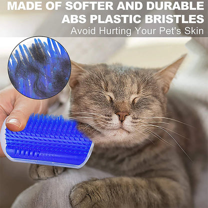 Cat Scratcher Massager for Cats Scratching Pets Brush Remove Hair Comb Grooming Table Dogs Kitten Care Royal Canin Accessories - MyBestMate