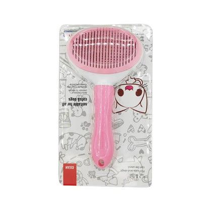 Self-cleaning Pet Hair Remove Comb Cat Slicker Brush Pet Hair Removal Comb For Cats Grooming Brushes Dog Combs Cat Accessories - MyBestMate